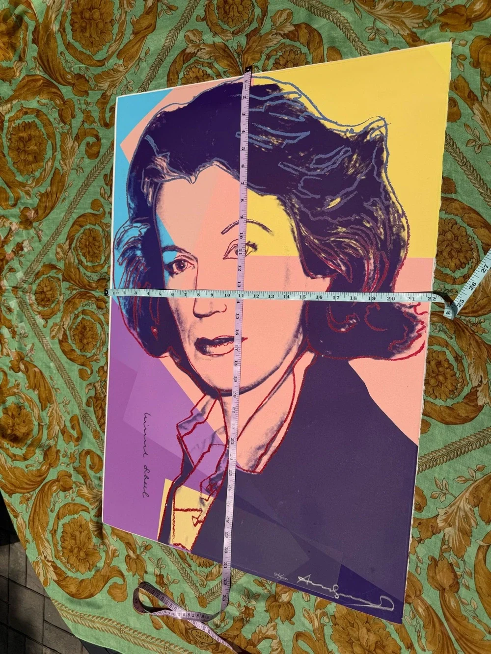 Andy Warhol I Mildred Scheel 1980 ANDY WARHOL (1928-1987) Mildred Scheel